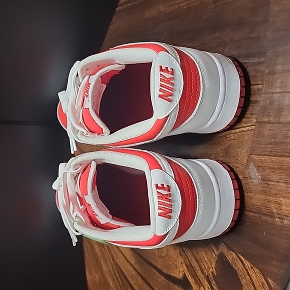 Nike Dunks Men Red and White Size 12 no box - Picture 3 of 3